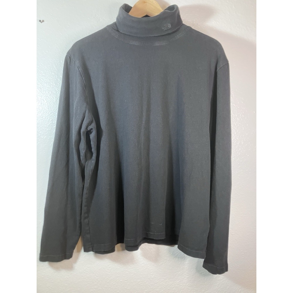 The North Face Turtleneck Women's XL‎ Black Woodside Hemp Minimalist Gorpcore